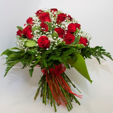 Bouquet Rose Rosse Medie